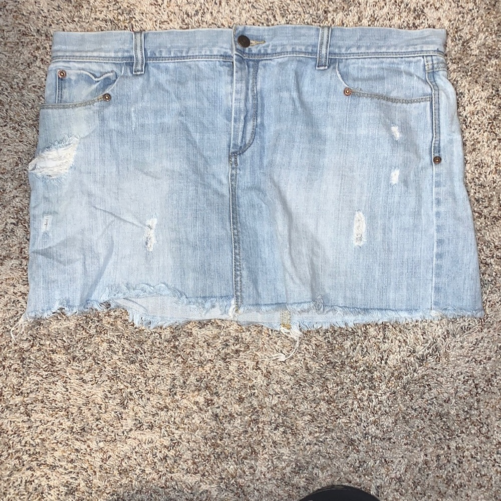 Denim skirt